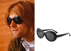 Sluneční brýle Kurt Cobain Nirvana - černé