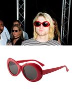 Sluneční brýle Kurt Cobain Nirvana - růžové