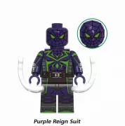 Blocks Bricks figurka Spider- Man - Purple BBLOCKS