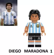 Fotbal Blocks Bricks Lego figurka Maradona | varianta 2, varianta 3