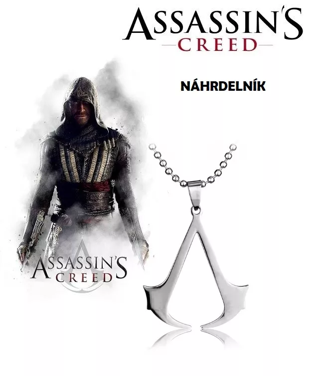 náhrdelník Assassins Creed Logo (ocel)