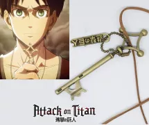 náhrdelník Attack on Titan klíč Eren