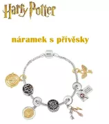 náramek s přívěsky Harry Potter