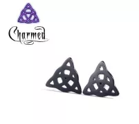 náušnice Čarodějky (Charmed) Triquetra ocel