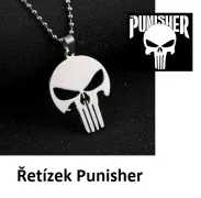 ocelový řetízek Punisher