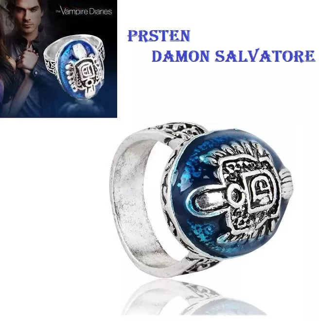 Prsten Upíří deníky Damon Salvatore (The Vampire Diaries)
