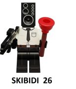 Skibidi Toilet Blocks Bricks figurka - BBLOCKS