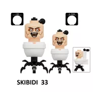 Skibidi Toilet Blocks Bricks figurka - varianta 35 BBLOCKS