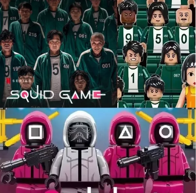 Squid Game Blocks Bricks figurka - BBLOCKS