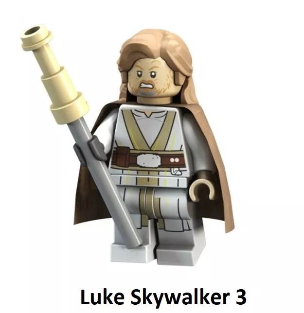 Star Wars Blocks Bricks Lego figurka - Luke Skywalker 3 BBLOCKS