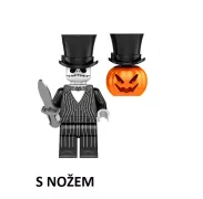 Ukradené vánoce / Nightmare Before Christmas Blocks Bricks Lego figurka Jack Skellington BBLOCKS