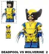 Wolverine figurka Blocks Bricks - Deadpool vs Wolverine 6 BBLOCKS