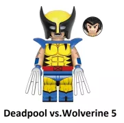 Wolverine figurka Blocks Bricks - Deadpool vs Wolverine 6 BBLOCKS