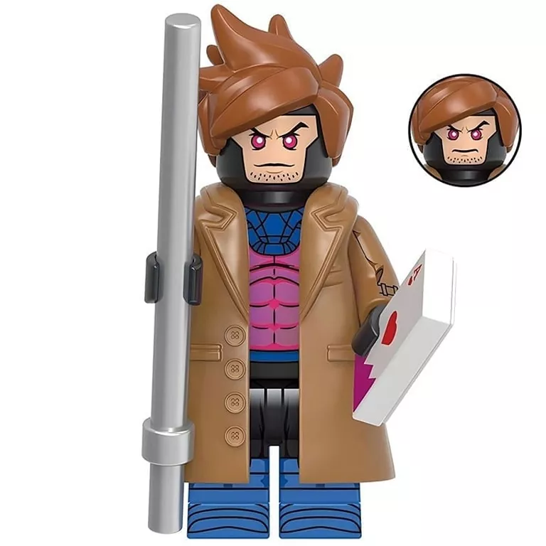 X-men Blocks Bricks Lego figurka Gambit BBLOCKS