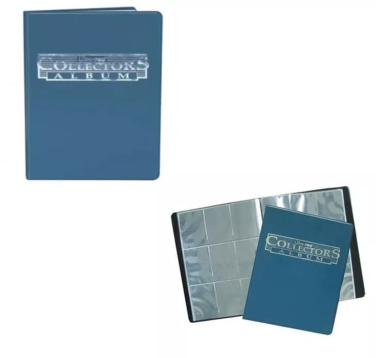 ALBUM Ultra Pro Collector Portfolio modré A5 - 10ks fólií na 4 karty