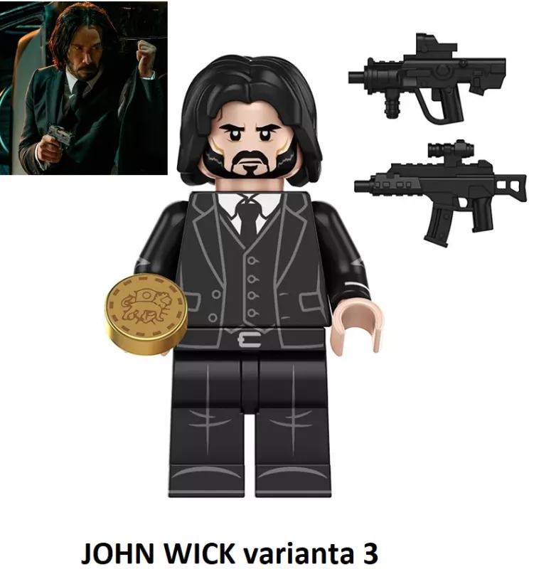 Blocks Bricks Lego figurka John Wick (Keanu Reeves) - varianta 3 BBLOCKS