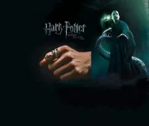 Hadí prsten Harry Potter - Voldemort | stříbrný, zlatý