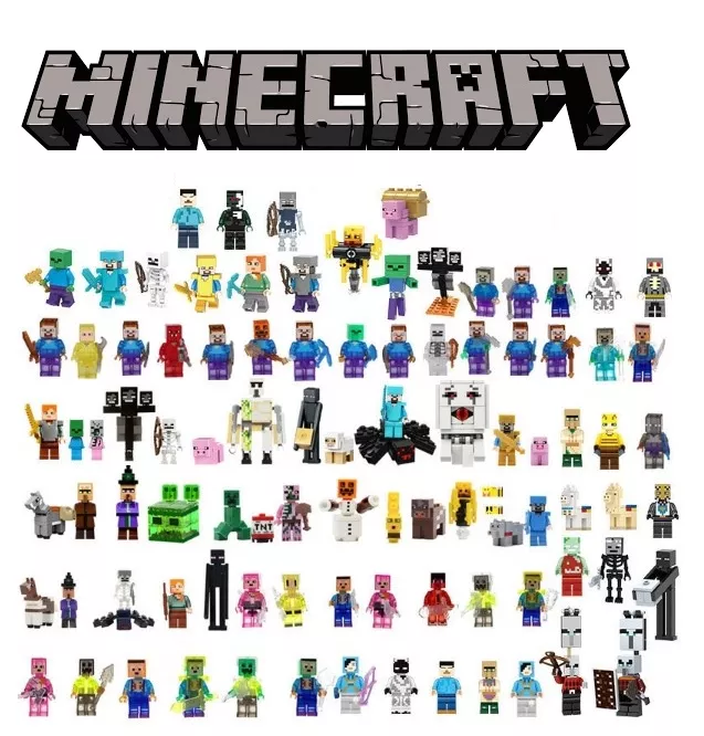 Minecraft Blocks Bricks figurka 11 ks BBLOCKS