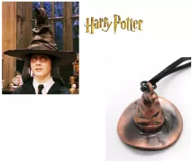 náhrdelník Harry Potter Moudrý klobouk | hnědý