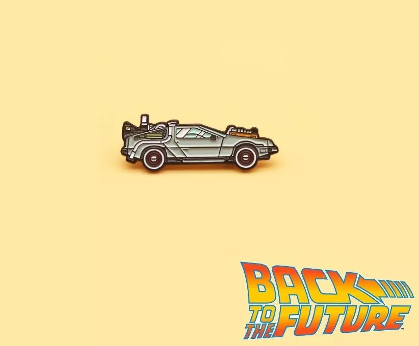 Návrat do budoucnosti odznak DeLorean