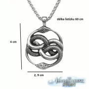 Nekonečný příběh - amulet Auryn