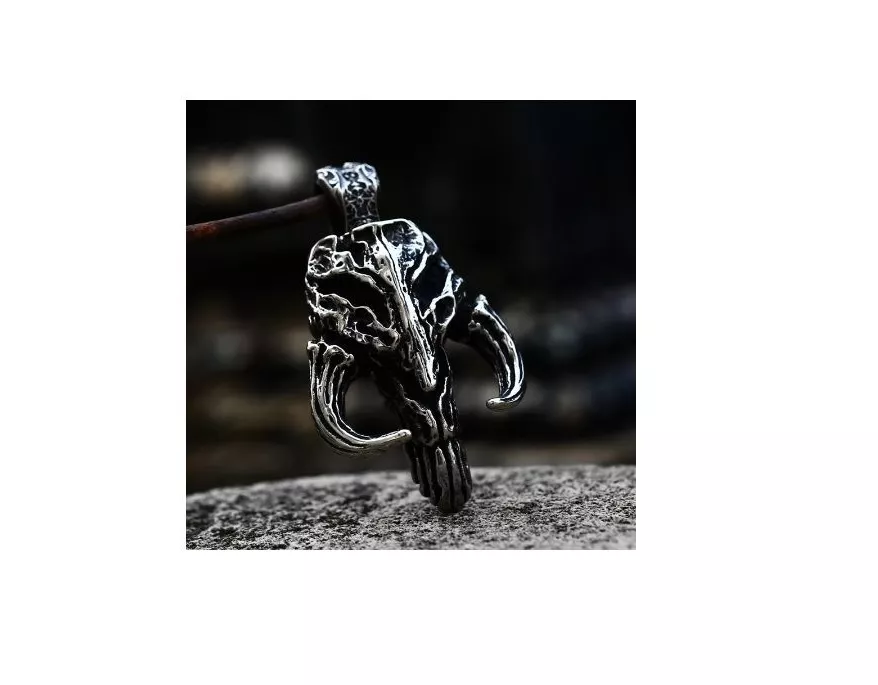 ocelový náhrdelník Star Wars The Mandalorian Symbol