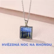 ocelový náhrdelník Vincent van Gogh ocelový náhrdelník Vincent van Gogh