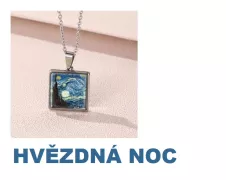 ocelový náhrdelník Vincent van Gogh ocelový náhrdelník Vincent van Gogh