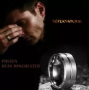 ocelový prsten Supernatural (Lovci duchů) Dean Winchester | Velikost 8, Velikost 9