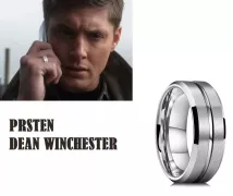 ocelový prsten Supernatural (Lovci duchů) Dean Winchester