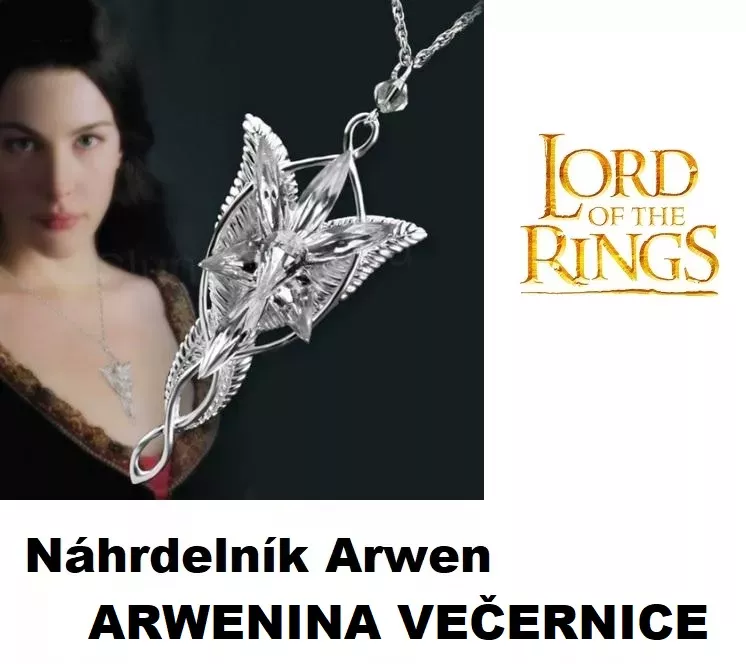 Pán prstenů náhrdelník Arwen Večernice