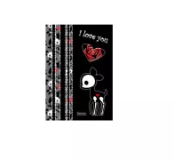 pohlednice Skelanimals Dee I Love You - dárková karta