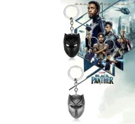Přívěsek na klíče Black Panther - klíčenka | Ocelová