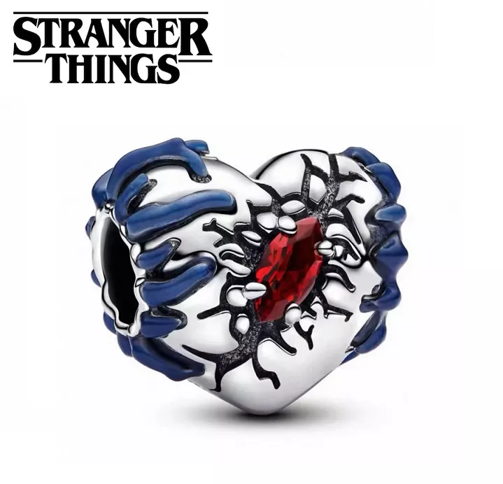 Přívěsek na náramek Stranger Things - srdce Missore