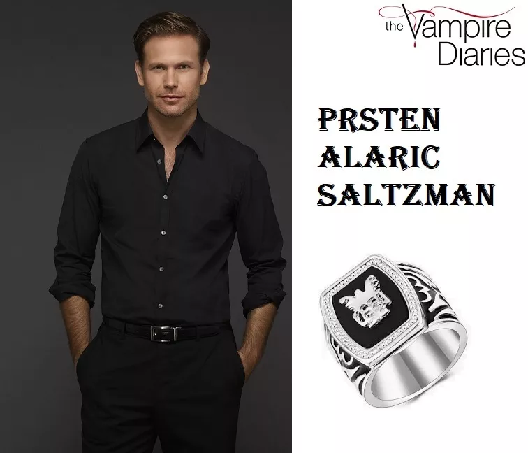 Prsten Upíří deníky - Alaric Salzman
