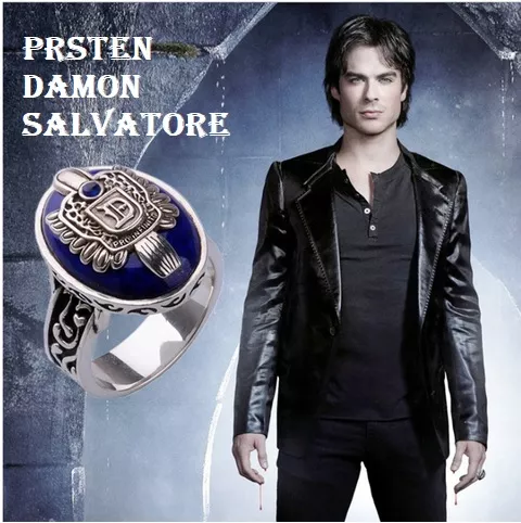 Prsten Upíří deníky - Damon Salvatore