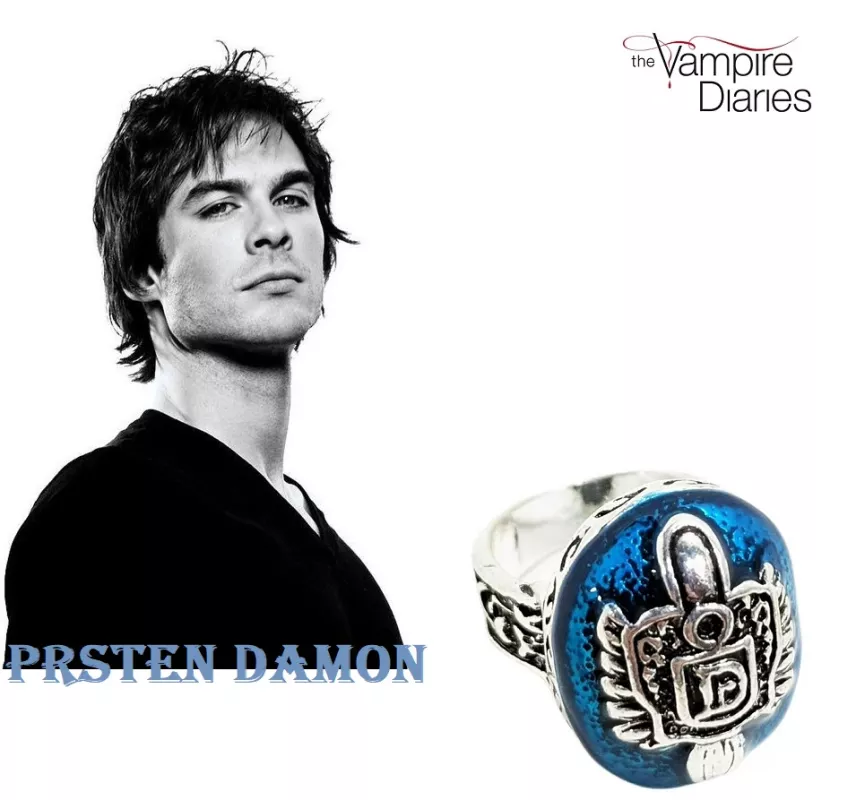 Prsten Upíří deníky Damon Salvatore (The Vampire Diaries)
