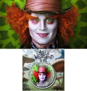 řetízek Alenka v říši divů (Alice in Wonderland) kloboučník