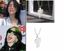 řetízek Billie Eilish (ocel) | cube