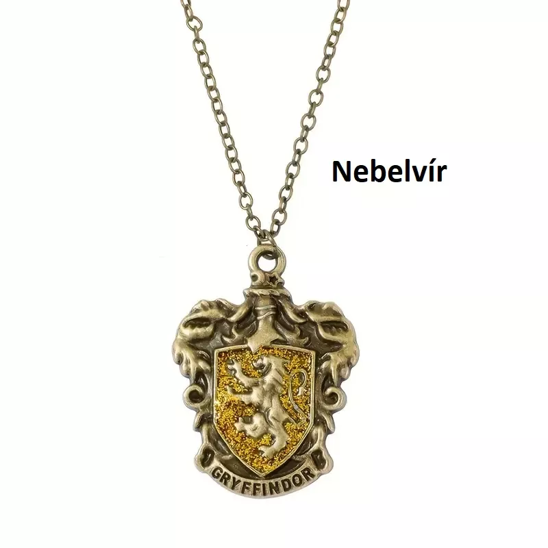 řetízek Harry Potter Bradavické koleje - Nebelvír
