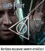 řetízek Harry Potter Relikvie smrti otáčecí