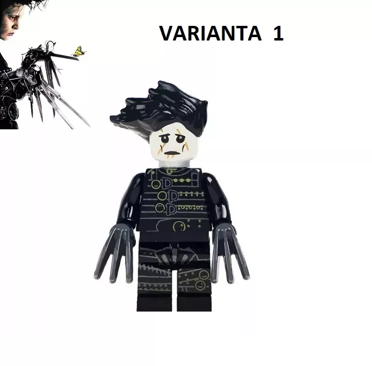Tim Burton Blocks Bricks figurka Střihoruký Edward BBLOCKS