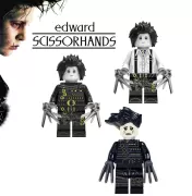 Tim Burton Blocks Bricks figurka Střihoruký Edward | varianta 1, varianta 2, varianta 3