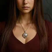 Upíří deníky medailonek Elena Gilbert stříbrný medailonek Elena Gilbert stříbrný