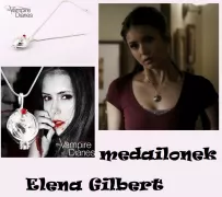 Upíří deníky medailonek Elena Gilbert stříbrný medailonek Elena Gilbert stříbrný