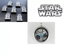 vkládací ozdoba Star Wars - R2D2 do okénkového medailonku vkládací ozdoba Star Wars - R2D2 do okénkového medailonku