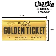 Zlatý tiket Willy Wonka (Golden ticket)