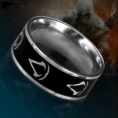 prsten Assassins Creed Logo (titanová ocel)