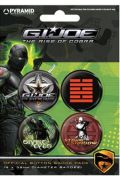 odznaky G.I. Joe Snake Eyes vs Storm Shadow