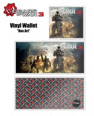 peněženka Gears of War 3 Box Art Neca